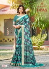 Libas Vol 5 By Kashvi Dull Moss Daily Wear Saree Wholesalers In Surat
